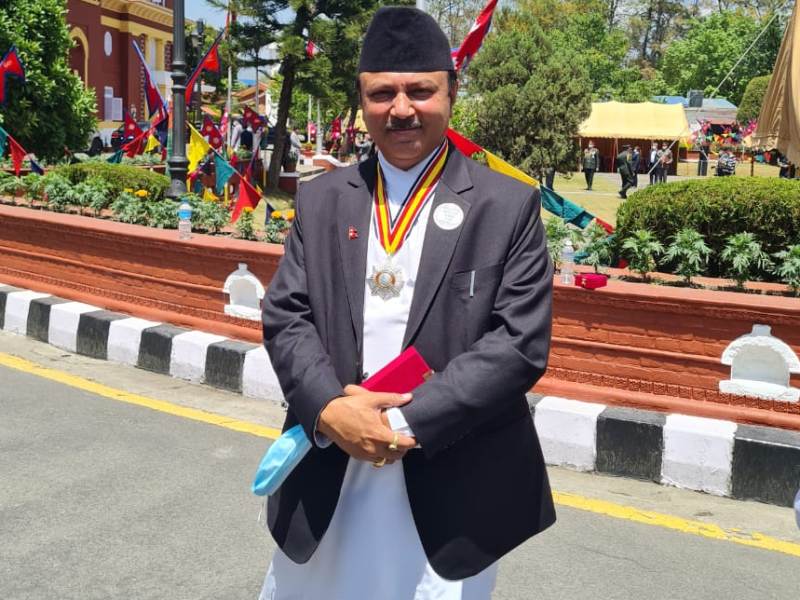 ढकाललाई जनसेवाश्री पदक